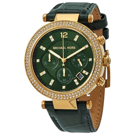 green watch michael kors